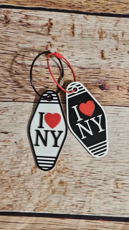 Custom Keychain - Personalized 3D printed keychain